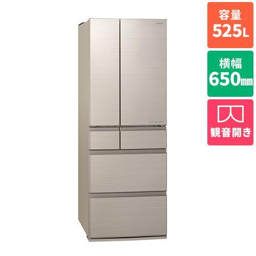 【標準設置料金込】【長期5年保証付】冷蔵庫 500L以上 パナソニック 525L 6ドア NR-F5...