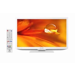 【設置＋リサイクル】シャープ(SHARP) 2T-C19DE-W(ホワイト系) AQUOS ハイビジョン液晶テレビ 19V型｜ebest