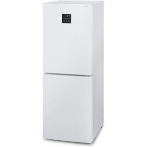 【設置＋リサイクル】アイリスオーヤマ(Iris Ohyama) IRSN-17B-W(ホワイト) 2ドア冷凍冷蔵庫 170L 右開き 幅500mm