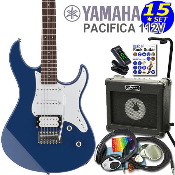 YAMAHA PACIFICA112V UTB ヤマハ パシフィカ エレキギター 初心者セット15点...