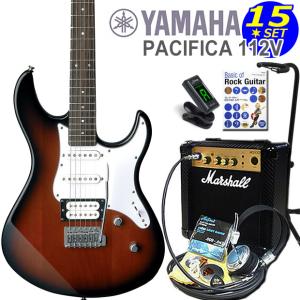 YAMAHA（ヤマハ） エレキギター PACIFICA112VMX YNS 初心者 入門 15点