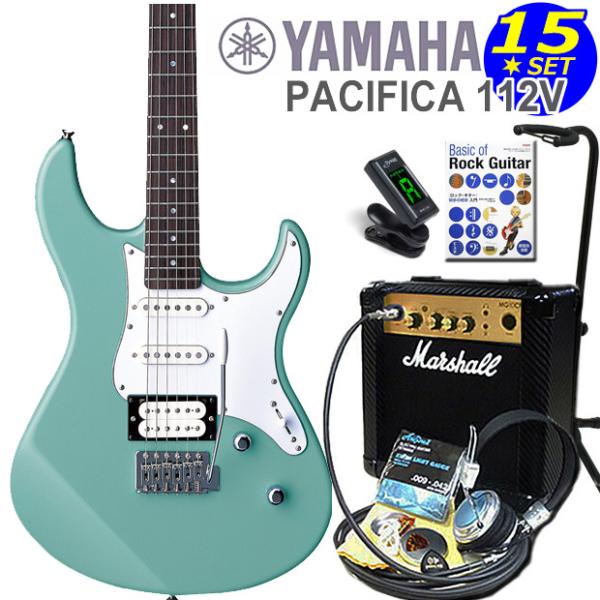 YAMAHA PACIFICA112V SOB ヤマハ パシフィカ エレキギター 初心者セット マー...