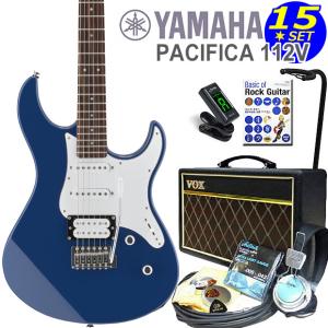 YAMAHA PACIFICA112V UTB ヤマハ パシフィカ エレキギター 初心者セット VOXアンプ付き15点入門セット｜ebisound