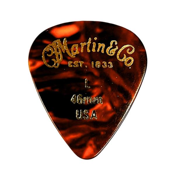 Martin マーティン ピック 12枚セット 18A0049 ティアドロップ L ライト 0.46...