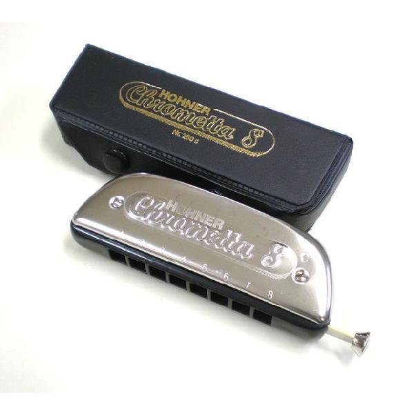 HOHNER ホーナー Chrometta 8 250/32 クロマチックハーモニカ