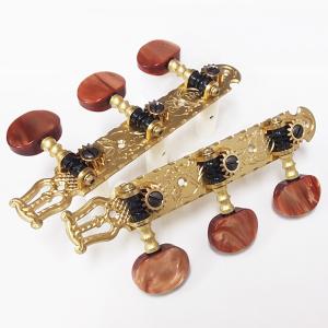 GOTOH ゴトー ベース ペグ GB2 G(ゴールド) 片側4個セット 【GB2/G/L4