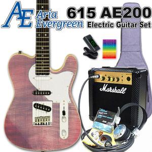 Aria Proll AriaProII 615 AE200 MP アリア・エヴァーグリーン エレキ