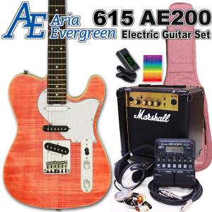 Aria Proll AriaProII 615 AE200 MP アリア・エヴァーグリーン エレキ
