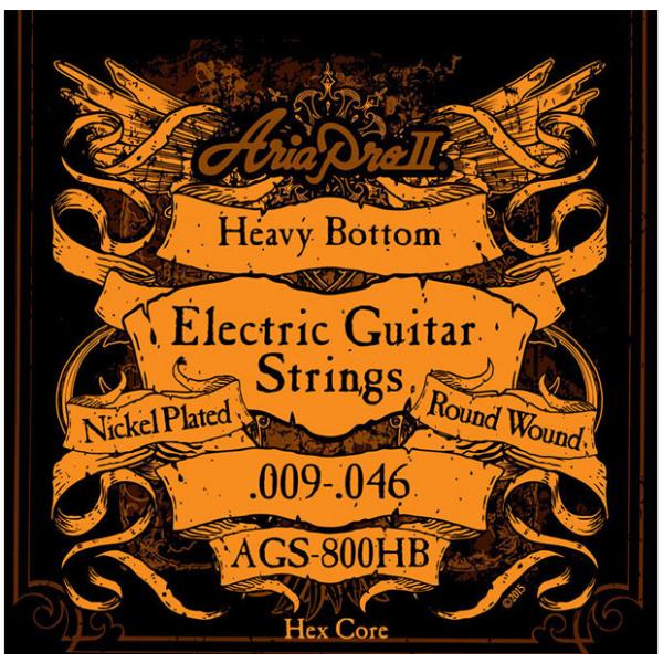 AriaProII アリア エレキギター弦 AGS-800HB【ネコポス(旧速達メール便)送料\23...