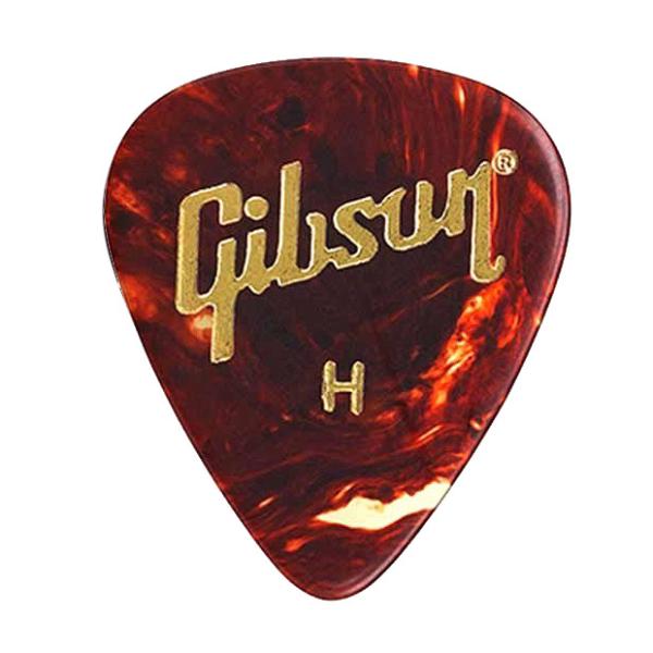 GIBSON ギブソン ピック べっ甲柄 ティアドロップ HEAVY 12枚セット APRT12-7...