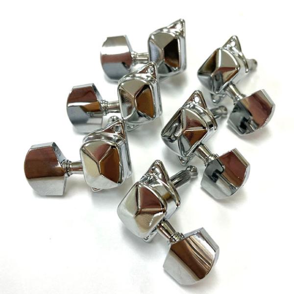 ARIA アリア ギター用ペグ AT-145G 両側 3対3 カバードタイプ