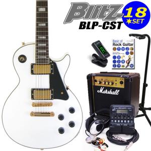 Aria Proll エレキギター初心者セット ZOOM G1Four付 BLP-CST/WH Blitz