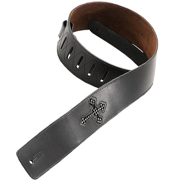 Levy's レビース ストラップ Leather DM7R BLK