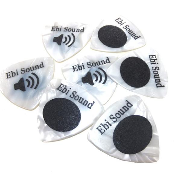 EbiSoundオリジナルピック 24枚セット トライアングルサンドグリップ仕様 【ネコポス(旧速達...