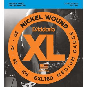 D'Addario ダダリオ ベース弦 EXL-160 【ネコポス(旧速達メール便)送料230円】｜ebisound