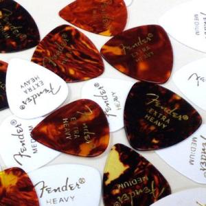 Fender フェンダー ピックおためし10枚セット 【ネコポス(旧速達メール便)送料無料】