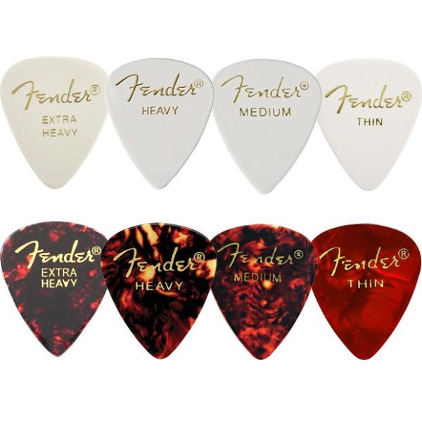 フェンダー ピック ティアドロップ　18枚セット Fender 351 シェイプ 【ネコポス(旧速達...