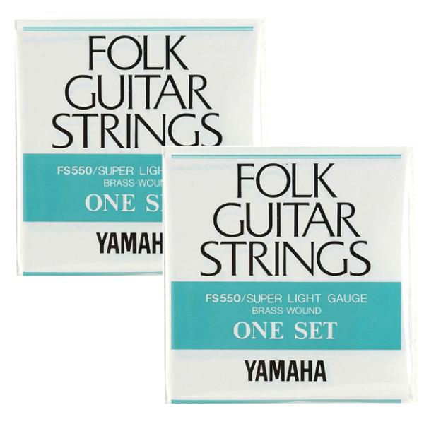 【2セット】 YAMAHA ヤマハ アコギ弦 FS-550 FS550 アコースティックギター用 交...