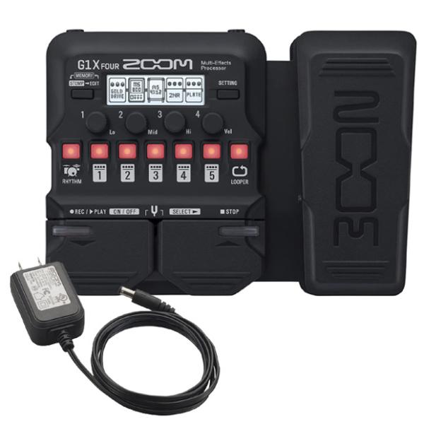ZOOM G1XFour エレキギター用 ズーム マルチエフェクター AD-16 純正アダプター付