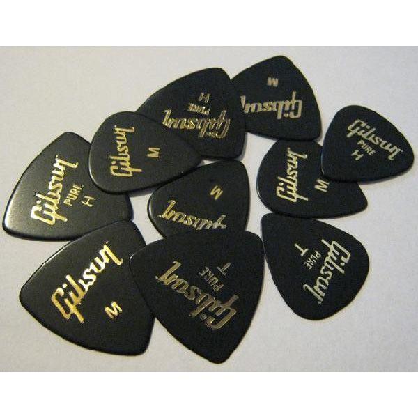 Gibson ギブソン おためし ピック 10枚セット 【ネコポス(旧速達メール便)送料無料】