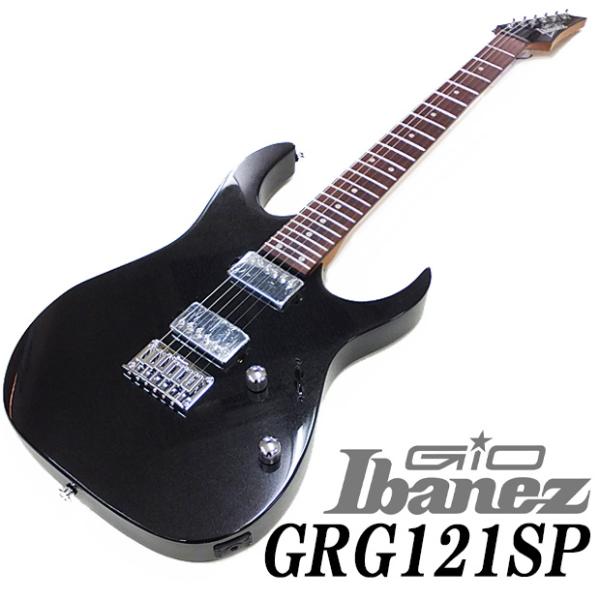 Gio Ibanez アイバニーズ GRG121SP-BKN エレキギター 【チューナープレゼント】