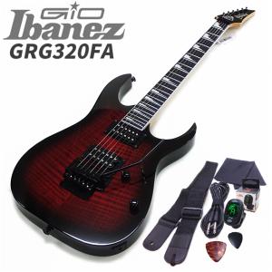 Gio Ibanez GRG320FA TRB アイバニーズ エレキギター アクセサリーセット｜ebisound