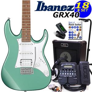 Ibanez アイバニーズ GRX40 MGN エレキギター 初心者セット18点 ZOOM G1XFour付き｜ebisound