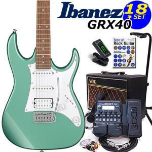 Ibanez アイバニーズ GRX40 MGN エレキギター 初心者セット18点 VOXアンプ　ZOOM G1XFour付き｜ebisound