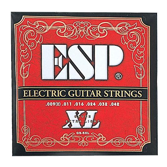 ESP エレキギター弦 GS-6XL  【ネコポス(旧速達メール便)送料230円】