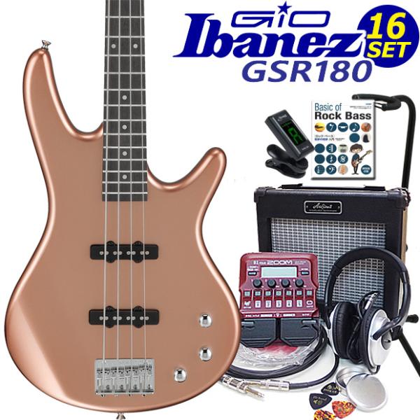 Gio Ibanez GSR180-CM アイバニーズ 4弦エレキベース 初心者16点セット ZOO...