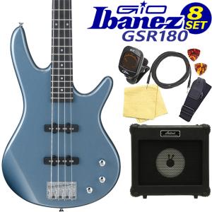 Gio Ibanez GSR180-BEM アイバニーズ 4弦エレキベース 入門8点セット