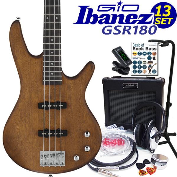 Gio Ibanez GSR180-LBF アイバニーズ 4弦エレキベース 入門8点セット