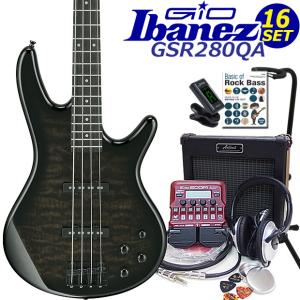Ibanez（アイバニーズ） Gio Ibanez GSR280QA-TYS 4弦エレキベース