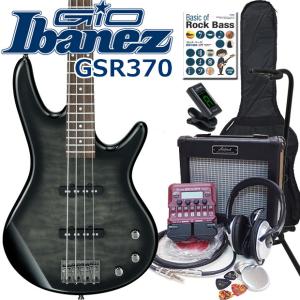 Ibanez アイバニーズ GSR370 TKS ベース 初心者 入門 ZOOM B1Four付 16点セット エレキベース｜ebisound