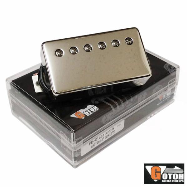 GOTOH Pickups HB-Classic α(アルファ) N(フロント用) Ni/Cover...
