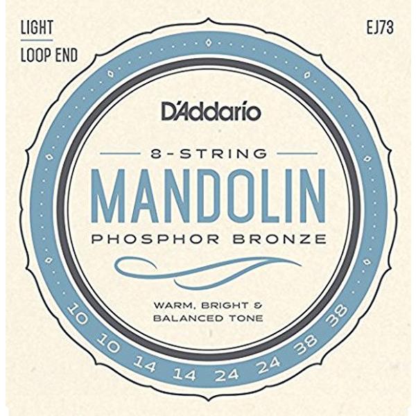 D'Addario ダダリオ マンドリン弦セット EJ73 Mandolin/Light 【J73】...