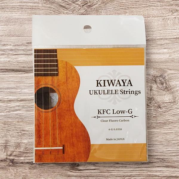 《単線》KIWAYA KFC Low-G 4弦単品 クリアフロロカーボン ウクレレ4弦 キワヤ Fa...