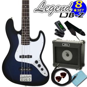 ベース From Japan ベース 初心者 セット レジェンド Legend LJB-Z/BBK お手軽8点入門