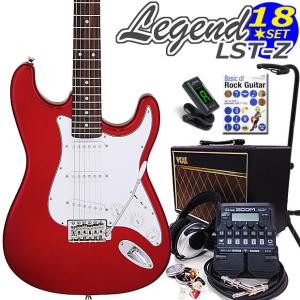 エレキギター 初心者 セットVOXアンプ ZOOM G1Four付 LST-Z/CACA Legend エレキギター 入門 18点セット｜ebisound