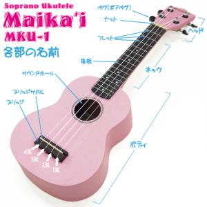 ウクレレ 初心者 入門8点セット ソプラノサイ...の詳細画像1
