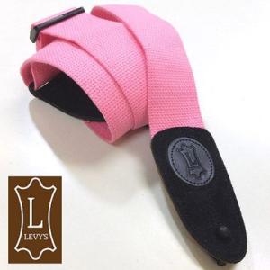 Levy's レビース ストラップ MSSC8 PNK コットン レザーエンド