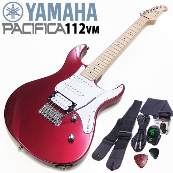 YAMAHA ヤマハ エレキギター PACIFICA 112VM RM アクセサリーセット付き