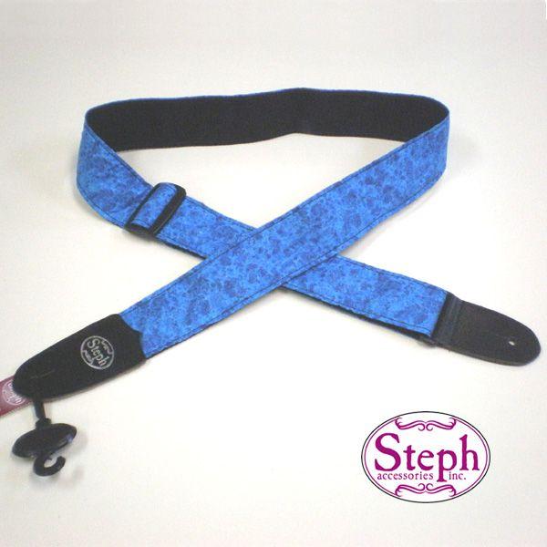 STEPH ステフ ストラップ PL-223 BL カラフル ファブリック シリーズ