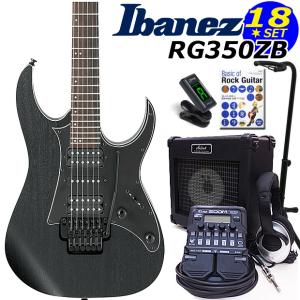 Ibanez アイバニーズ RG350ZB WK エレキギター 初心者セット18点　ZOOM G1Four付き｜ebisound