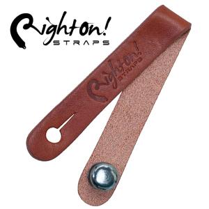 RightOn Straps ライトオン ストラップ NECK STRAP LINK BROWN