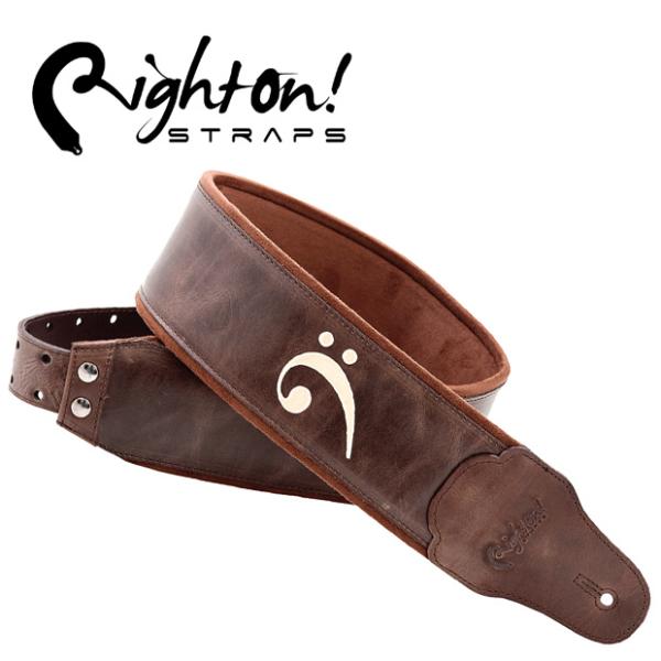 RightOn Straps ライトオン ストラップ FAKEY BLACK ブラック ギター ベー...