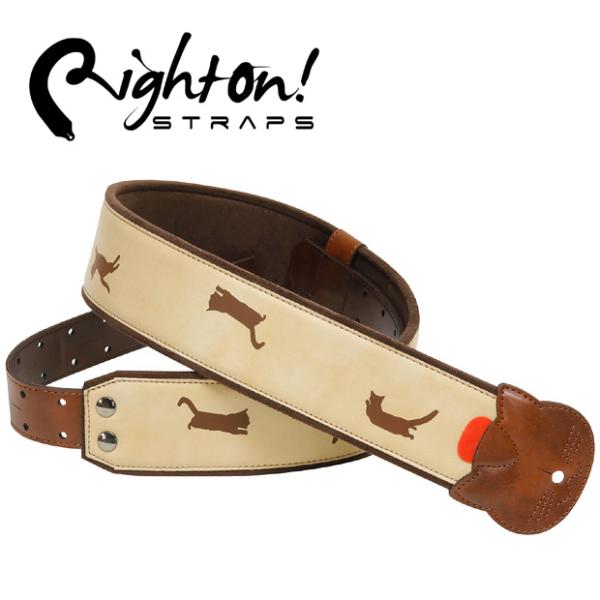 RightOn Straps ライトオン ストラップ YOJINEKO CAFELATTE BROW...
