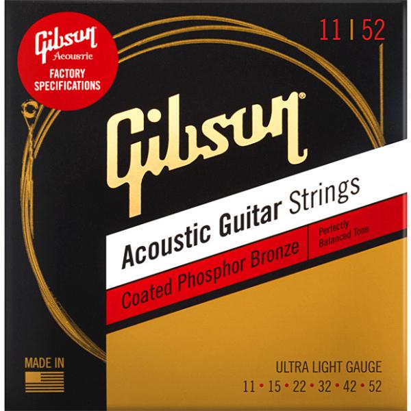 GIBSON ギブソン アコースティックギター弦 Coated Phosphor Bronze SA...