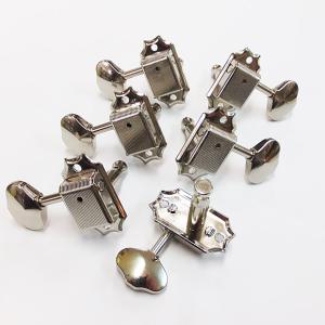 GOTOH ゴトー ギター ペグ SD90 06M N(ニッケル) バタービーンズボタン 両側タイプ 6個セット【SD90/06M/N】｜ebisound