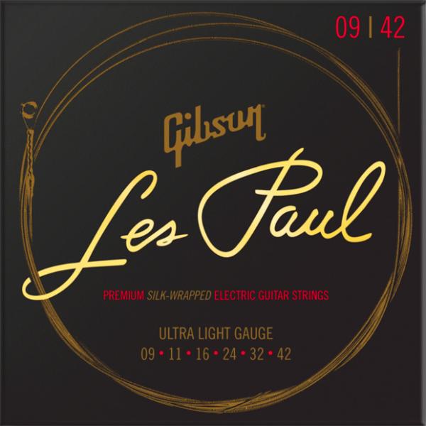 GIBSON ギブソン エレキギター弦 Les Paul SEG-LES9 ウルトラライトゲージ U...